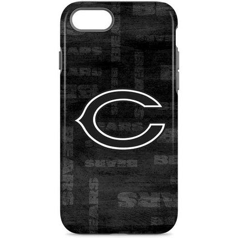 NFL Chicago Bears Black & White iPhone 7 Pro Case