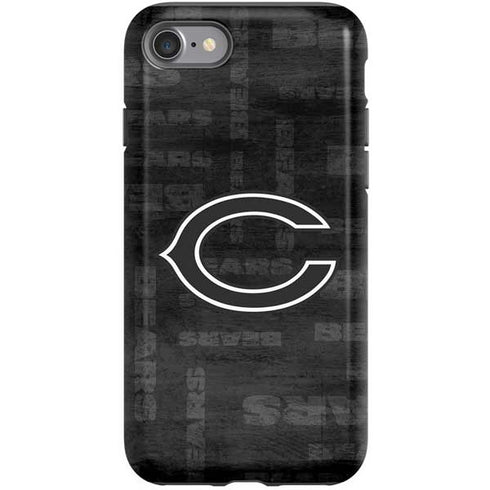 NFL Chicago Bears Black & White iPhone SE (2nd & 3rd Gen) Pro Case