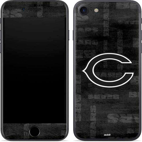 NFL Chicago Bears Black & White iPhone SE (2nd & 3rd Gen) Skin