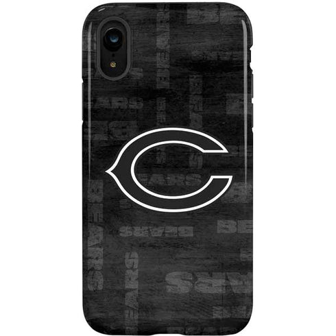NFL Chicago Bears Black & White iPhone XR Pro Case