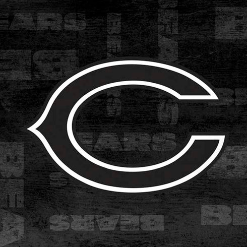 NFL Chicago Bears Black & White iPhone XS Skin