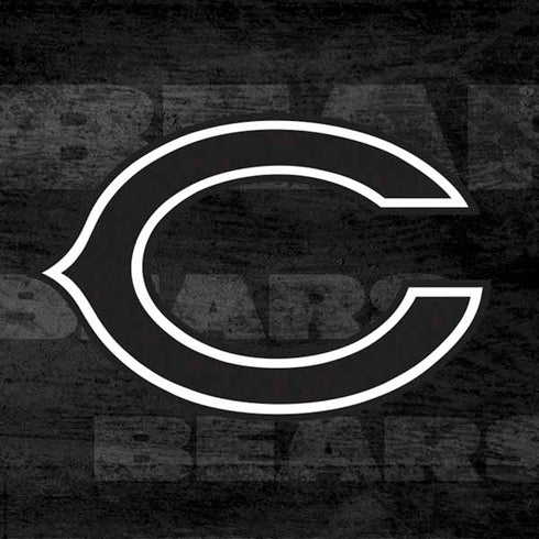 NFL Chicago Bears Black & White Moto E5 Play Skin