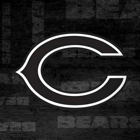 NFL Chicago Bears Black & White Moto G6 Skin