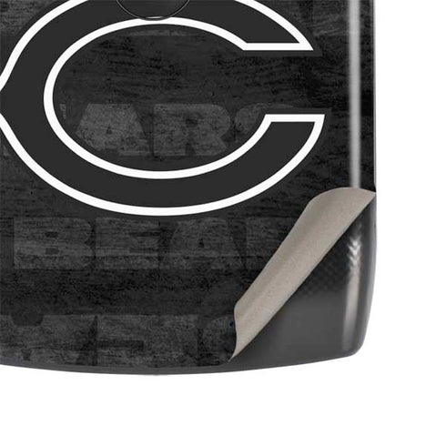 NFL Chicago Bears Black & White Motorola RAZR Skin