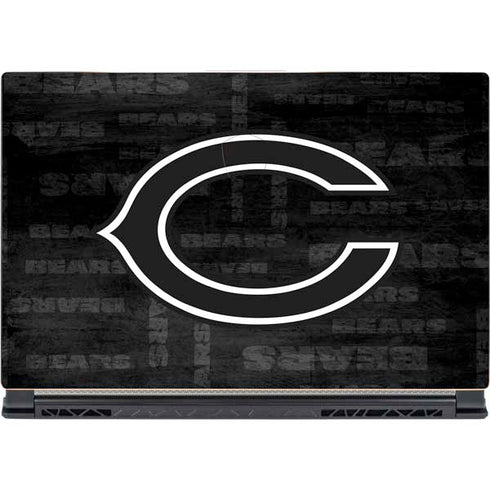 NFL Chicago Bears Black & White MSI GS65 Stealth Laptop Skin