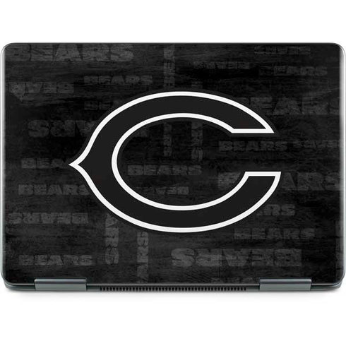 NFL Chicago Bears Black & White Notebook 9 Pro 13in (2017) Skin