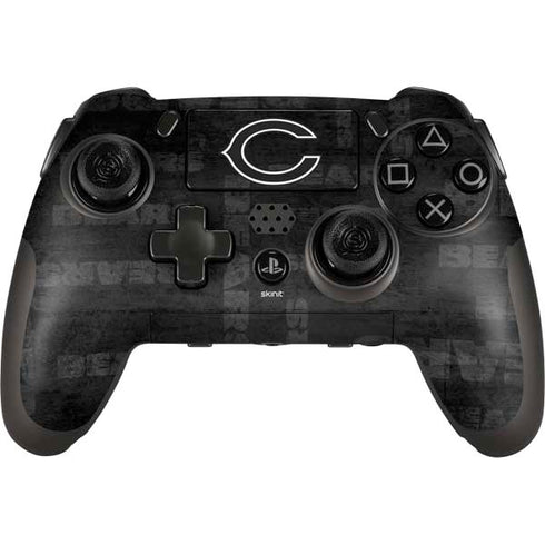 NFL Chicago Bears Black & White PlayStation Scuf Vantage 2 Controller Skin