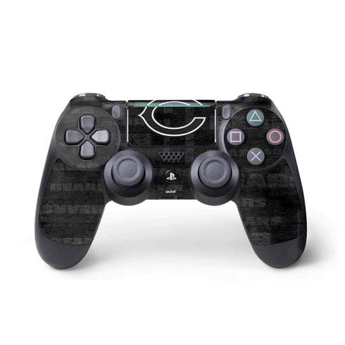 NFL Chicago Bears Black & White PS4 Pro/Slim Controller Skin