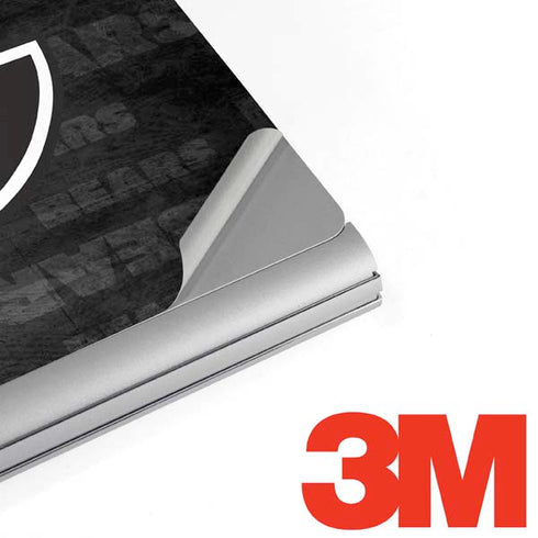 NFL Chicago Bears Black & White Surface Book 2 13.5in Skin