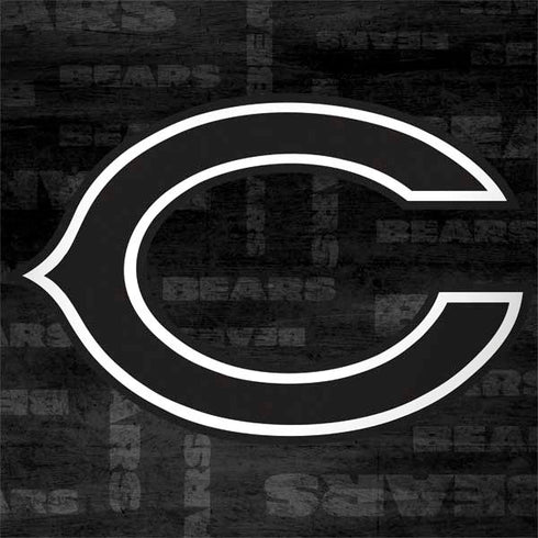 NFL Chicago Bears Black & White Surface Book 2 15in Skin