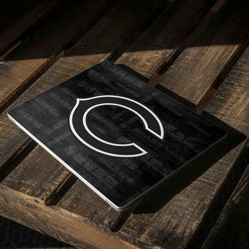 NFL Chicago Bears Black & White Surface Laptop 2 Skin