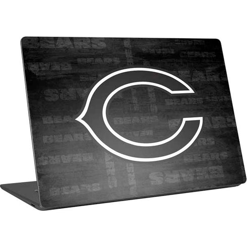 NFL Chicago Bears Black & White Surface Laptop 4 15in Skin