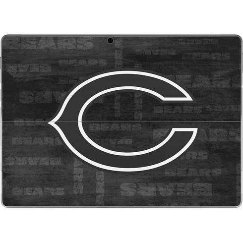 NFL Chicago Bears Black & White Surface Pro 8 Skin