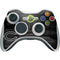 NFL Chicago Bears Black & White Xbox 360 Wireless Controller Skin