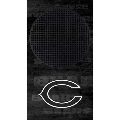 NFL Chicago Bears Black & White Xbox Series S Console Skin