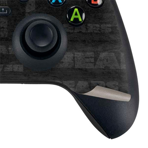 NFL Chicago Bears Black & White Xbox Series X Controller Skin
