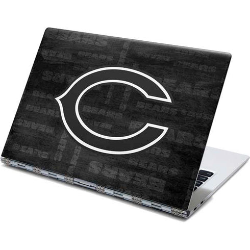NFL Chicago Bears Black & White Yoga 910 2-in-1 14in Touch-Screen Skin