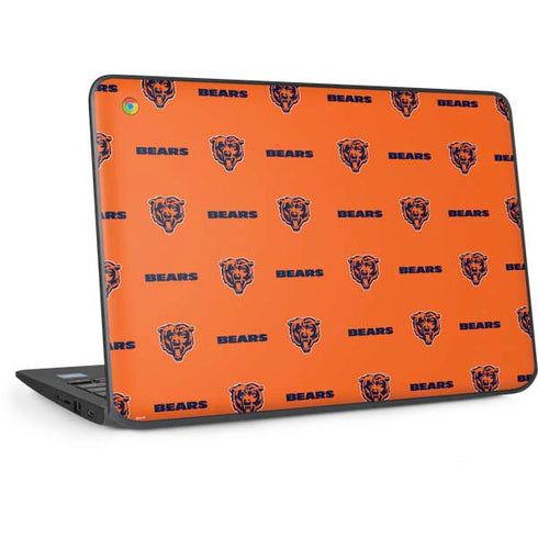 NFL Chicago Bears Blitz Series HP Chromebook Skin