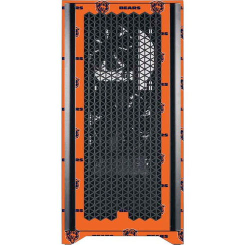 NFL Chicago Bears Blitz Series Corsair 4000D Tempered Glass Mid-Tower ATX Case Skin
