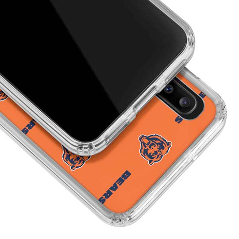 NFL Chicago Bears Blitz Series Galaxy A20 Clear Case