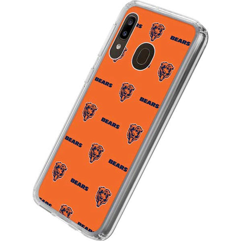 NFL Chicago Bears Blitz Series Galaxy A20 Clear Case