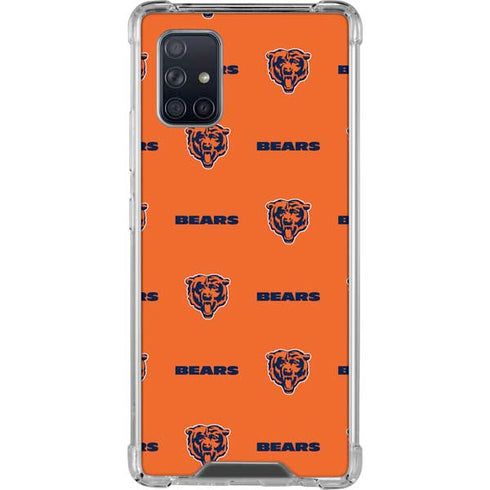 NFL Chicago Bears Blitz Series Galaxy A71 5G Clear Case