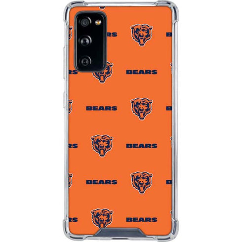 NFL Chicago Bears Blitz Series Galaxy S20 FE Clear Case