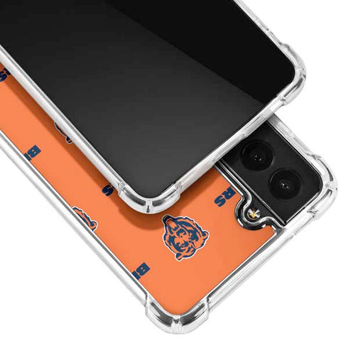 NFL Chicago Bears Blitz Series Galaxy S21 FE Clear Case