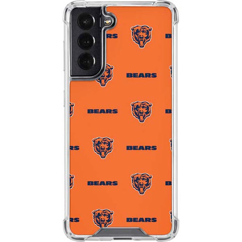 NFL Chicago Bears Blitz Series Galaxy S22 Clear Case