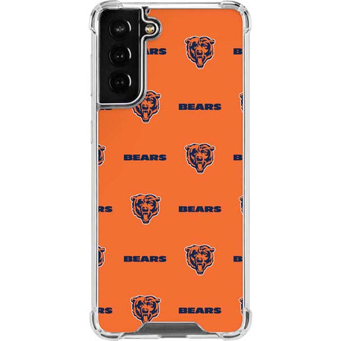 NFL Chicago Bears Blitz Series Galaxy S22 Plus Clear Case