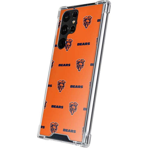 NFL Chicago Bears Blitz Series Galaxy S22 Ultra Clear Case
