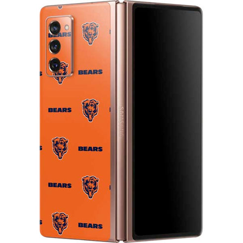 NFL Chicago Bears Blitz Series Galaxy Z Fold2 5G Skin
