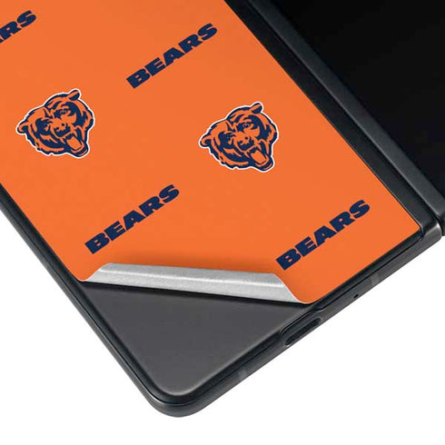NFL Chicago Bears Blitz Series Galaxy Z Fold4 5G Skin