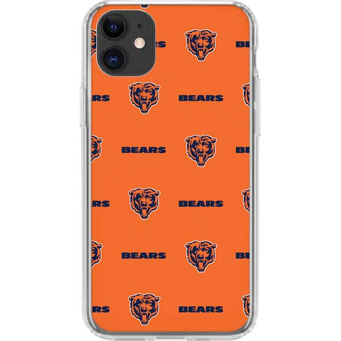 NFL Chicago Bears Blitz Series iPhone 11 Clear Case