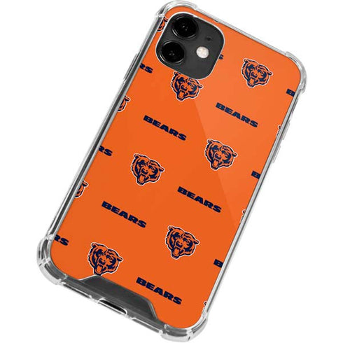 NFL Chicago Bears Blitz Series iPhone 12 Mini Clear Case