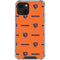 NFL Chicago Bears Blitz Series iPhone 13 Mini Clear Case