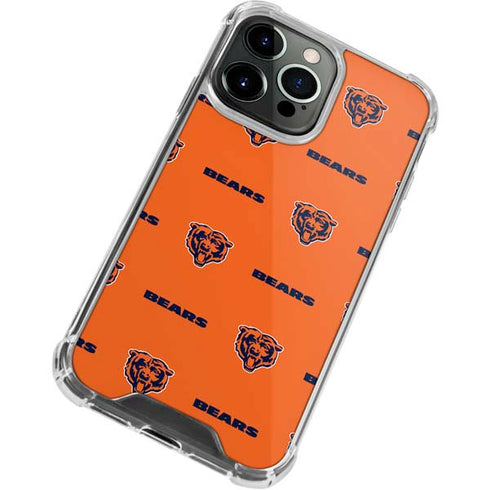 NFL Chicago Bears Blitz Series iPhone 13 Pro Max Clear Case