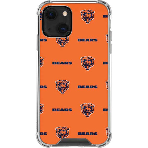 NFL Chicago Bears Blitz Series iPhone 14 Clear Case