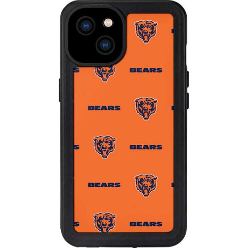 NFL Chicago Bears Blitz Series iPhone 15 Plus Waterproof Case