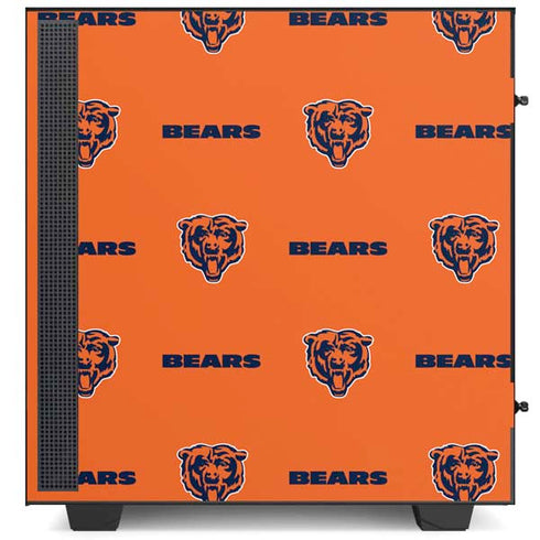 NFL Chicago Bears Blitz Series NZXT H510 Compact ATX Mid-Tower Case Skin