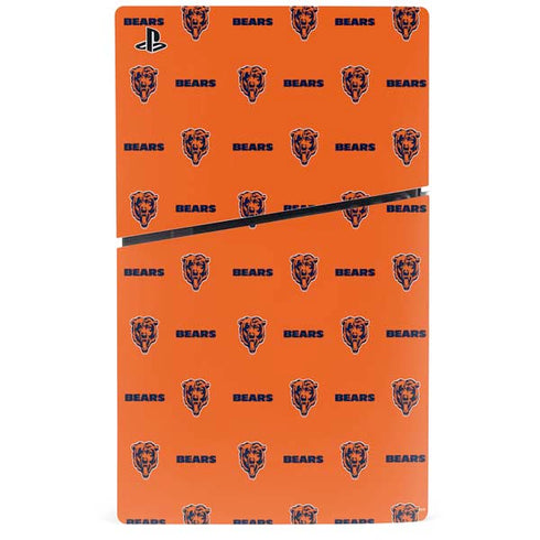 NFL Chicago Bears Blitz Series PS5 Slim Disk Bundle Skin