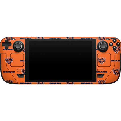 NFL Chicago Bears Blitz Series Steam Deck Handheld Gaming Computer Skin