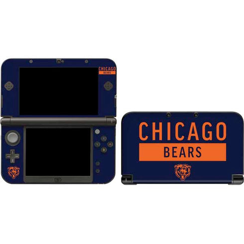 NFL Chicago Bears Blue Performance Series 3DS XL 2015 Skin