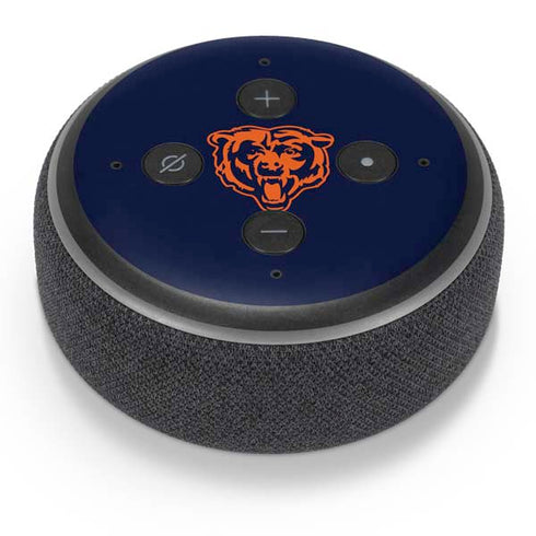 NFL Chicago Bears Blue Performance Series Amazon Echo Dot Skin