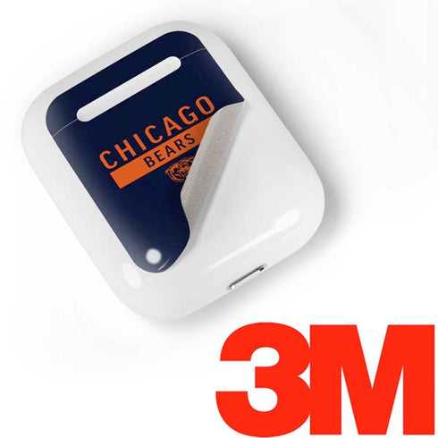 NFL Chicago Bears Blue Performance Series Apple AirPods Skin