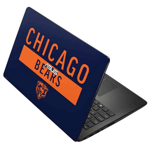 NFL Chicago Bears Blue Performance Series Asus X502CA 15.6 Skin