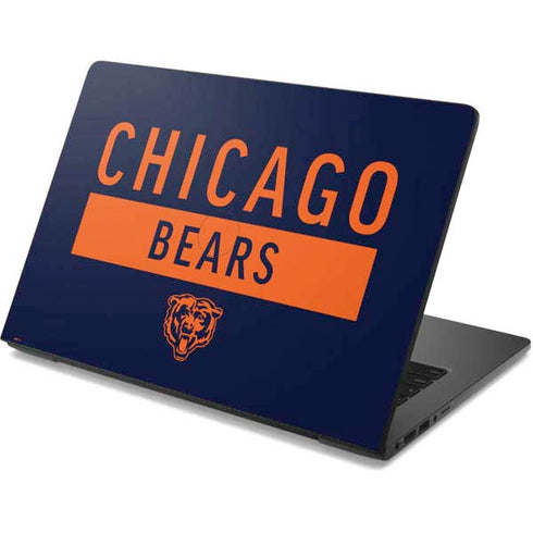 NFL Chicago Bears Blue Performance Series Dell Chromebook Skin