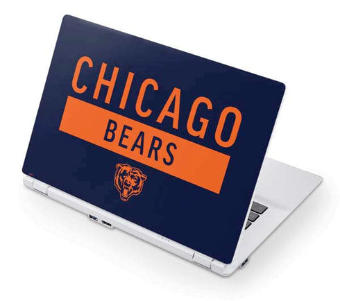 NFL Chicago Bears Blue Performance Series Acer Chromebook Skin