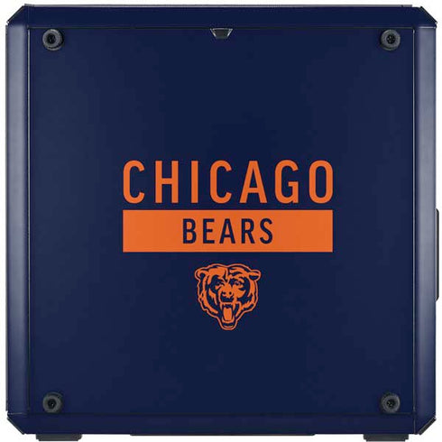 NFL Chicago Bears Blue Performance Series Cooler Master MasterBox Q300L Mini Tower Skin