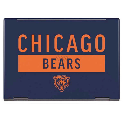 NFL Chicago Bears Blue Performance Series HP Envy Skin